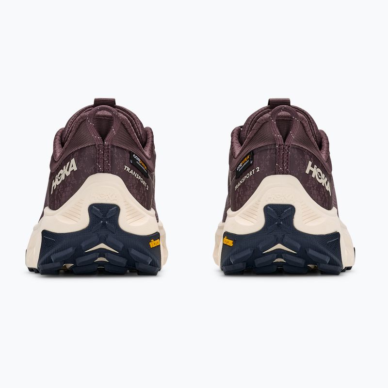 Moteriški turistiniai batai HOKA Transport 2 GTX smoky quartz/deep mauve 6
