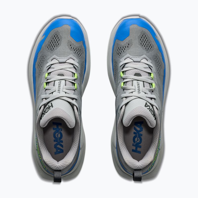 Vyriški bėgimo batai HOKA Torrent 5 galactic grey/stardust 8
