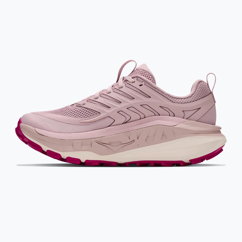 Moteriški bėgimo batai HOKA Stinson 8 pink opal/alabaster 2