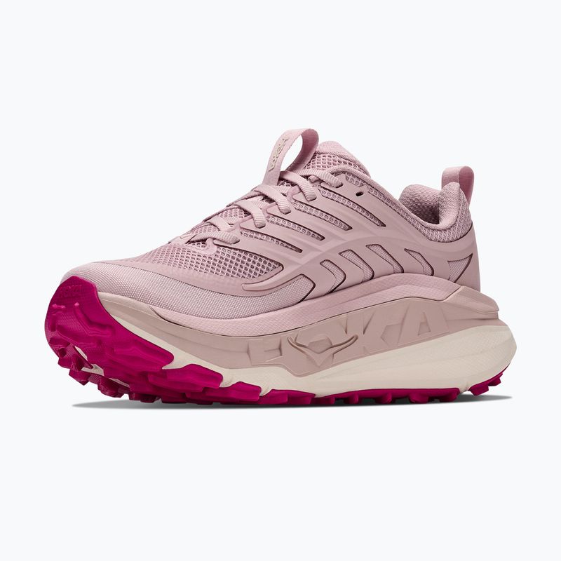 Moteriški bėgimo batai HOKA Stinson 8 pink opal/alabaster 4