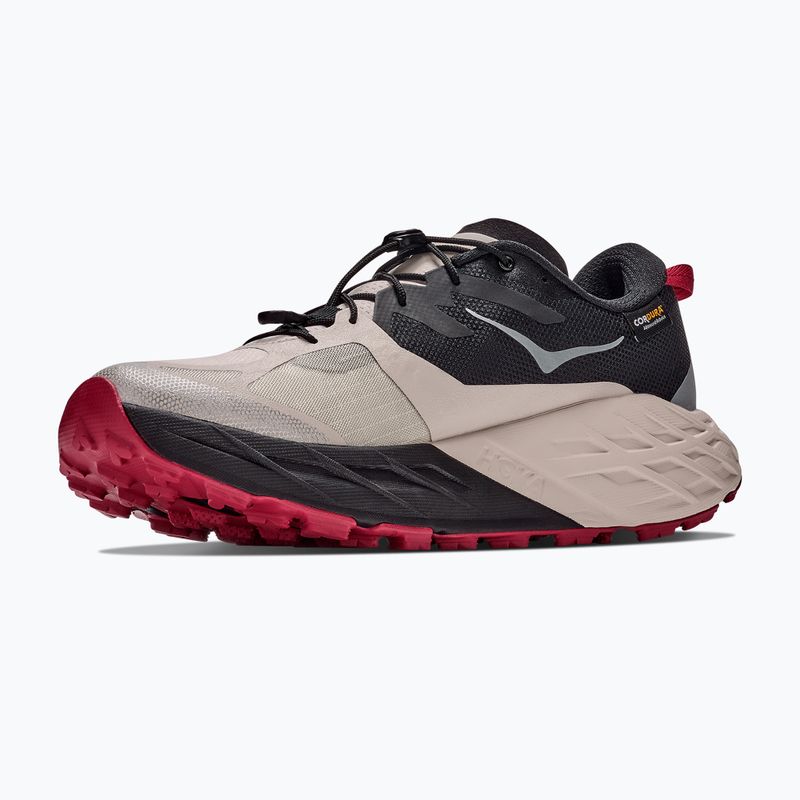 Vyriški bėgimo batai HOKA Speedgoat 7 GTX black/river rock grey 4