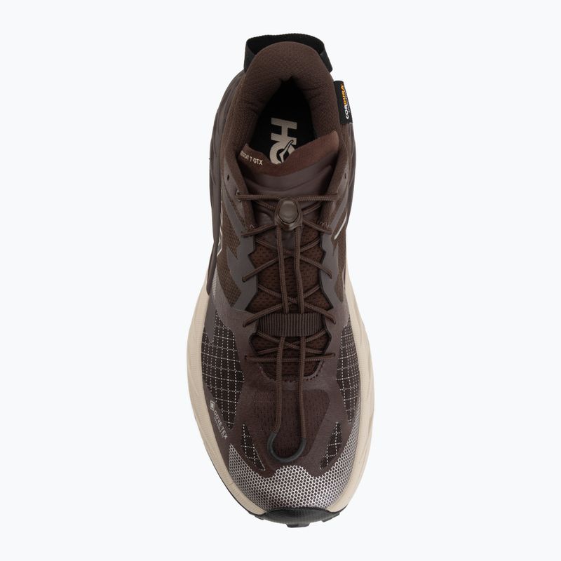Vyriški bėgimo batai HOKA Speedgoat 7 GTX spiced chocolate/river rock grey 5