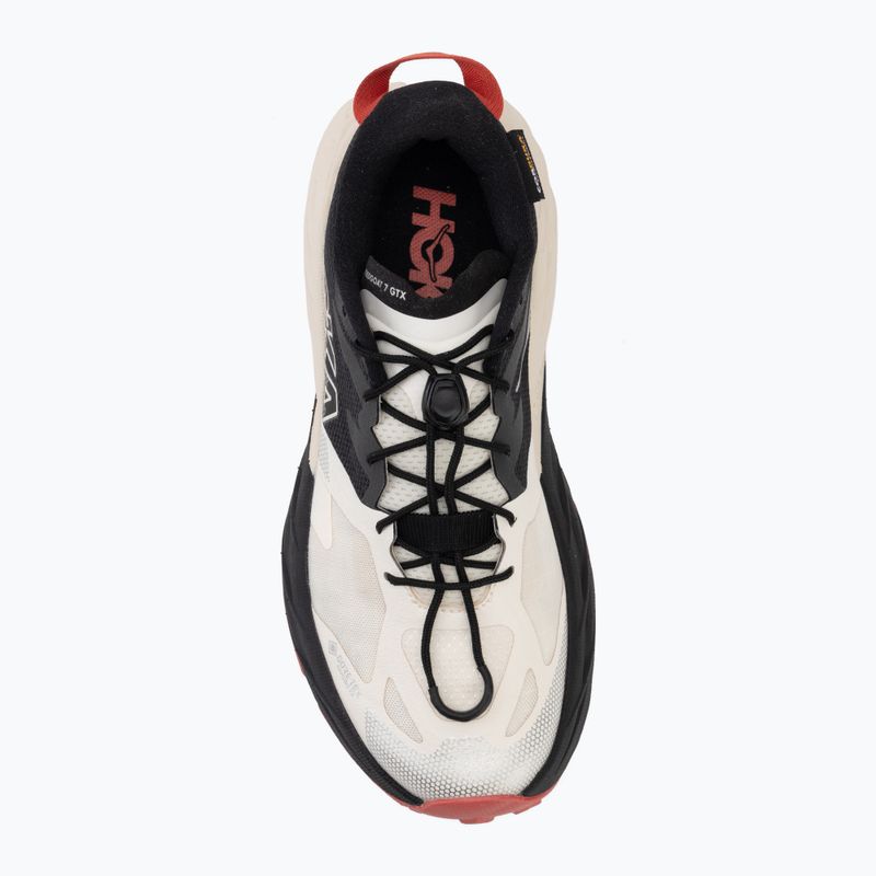 Moteriški bėgimo batai HOKA Speedgoat 7 GTX alabaster/black 5