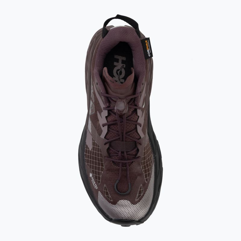 Moteriški bėgimo batai HOKA Speedgoat 7 GTX deep mauve/black 5