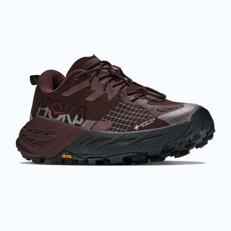 Moteriški bėgimo batai HOKA Speedgoat 7 GTX deep mauve/black