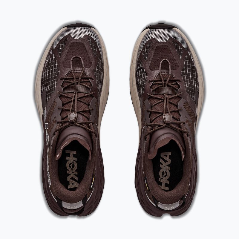 Vyriški bėgimo batai HOKA Speedgoat 7 GTX Wide spiced chocolate/river rock grey 8