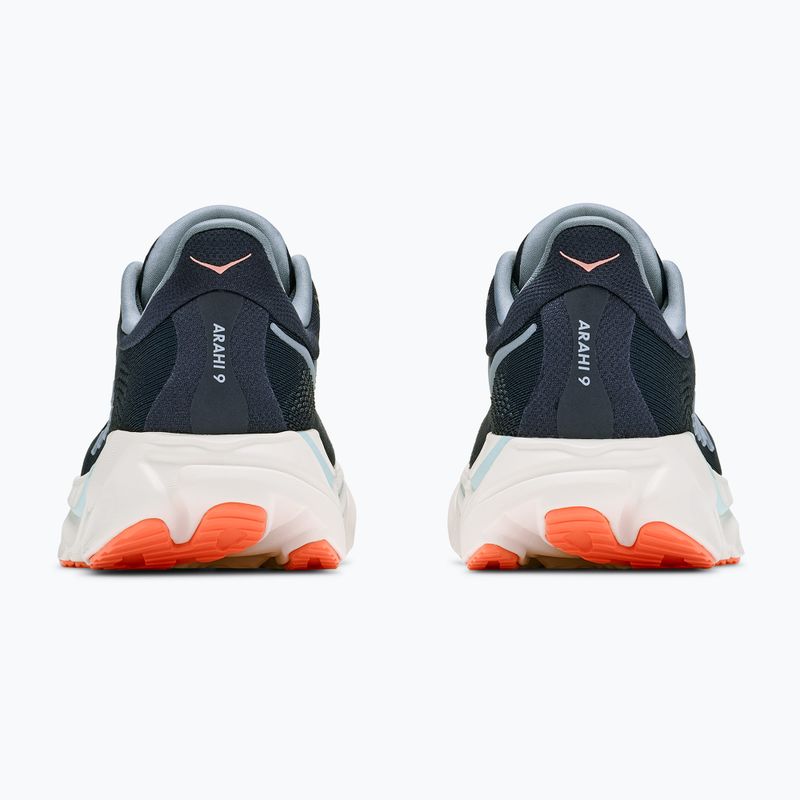 Moteriški bėgimo batai HOKA  Arahi 9 Wide varsity navy/faded navy 4