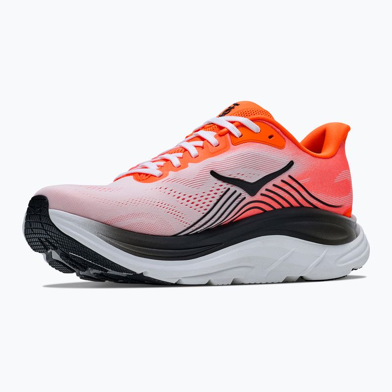 Vyriški bėgimo batai HOKA Clifton 11 Wide neon tangerine/frost 3