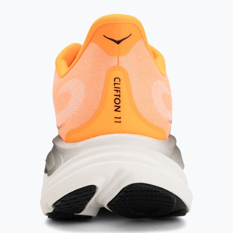 Vyriški bėgimo batai HOKA Clifton 11 Wide neon tangerine/frost 6