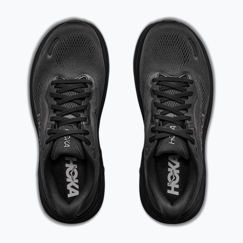 Vyriški bėgimo batai HOKA Clifton 11 X-Wide black/black 8