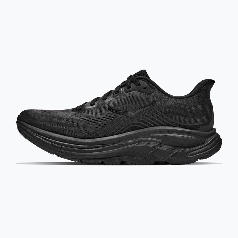 Moteriški bėgimo batai HOKA Clifton 11 X-Wide black/black 3