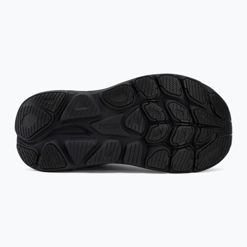 Moteriški bėgimo batai HOKA Clifton 11 X-Wide black/black 4