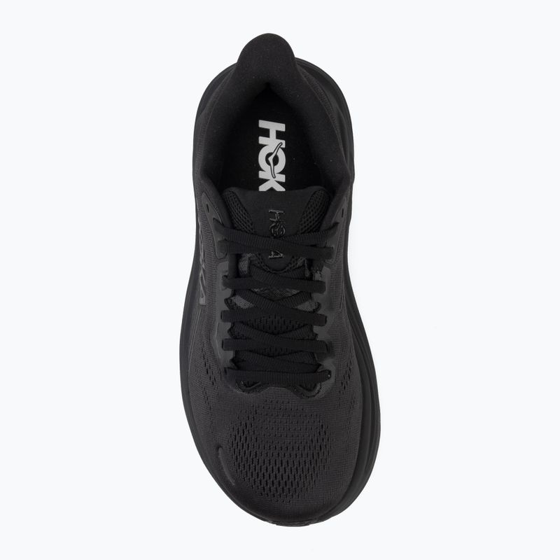 Moteriški bėgimo batai HOKA Clifton 11 X-Wide black/black 5