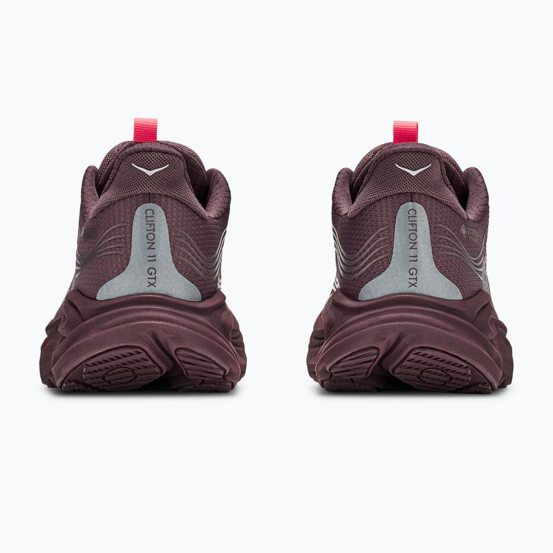 Moteriški bėgimo batai HOKA Clifton 11 GTX Wide smoky quartz/deep mauve 6