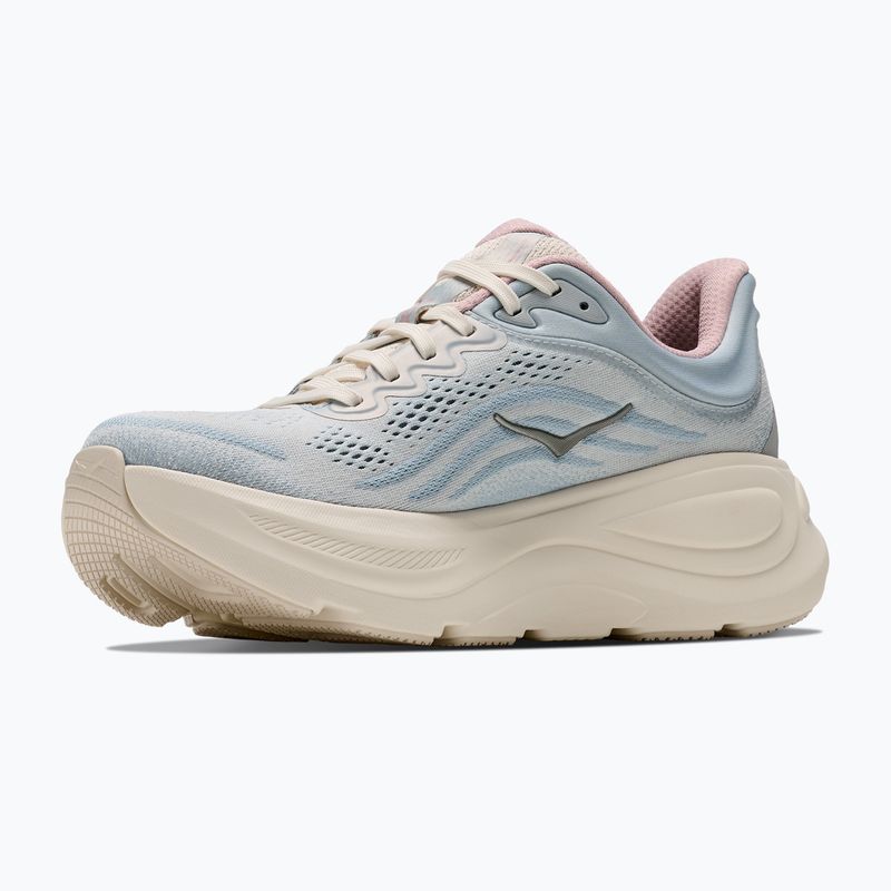 Moteriški bėgimo batai HOKA Bondi 9 GLM alabaster/mineral blue 2