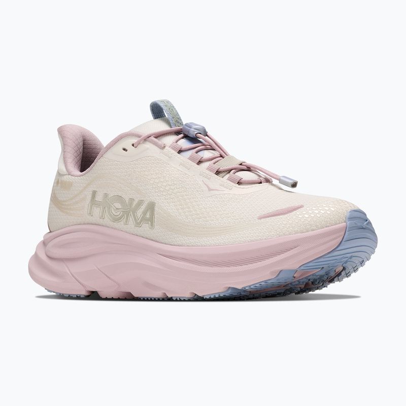 Moteriški bėgimo batai HOKA Clifton 11 GTX GLM alabaster/pink opal