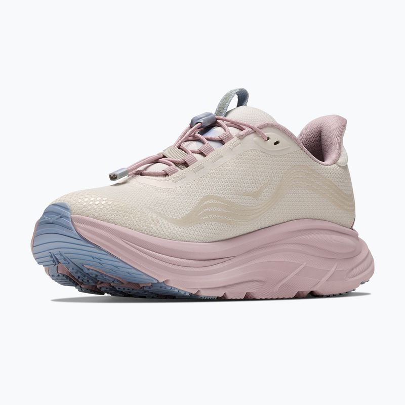 Moteriški bėgimo batai HOKA Clifton 11 GTX GLM alabaster/pink opal 4