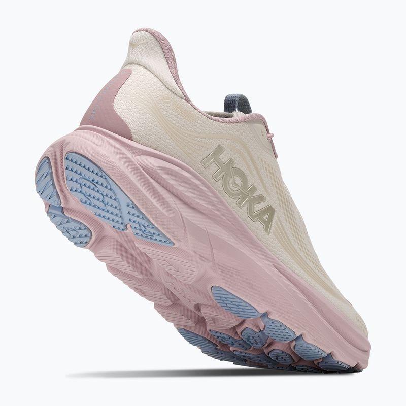 Moteriški bėgimo batai HOKA Clifton 11 GTX GLM alabaster/pink opal 5