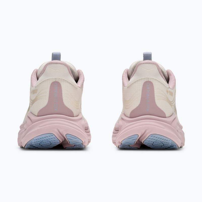 Moteriški bėgimo batai HOKA Clifton 11 GTX GLM alabaster/pink opal 6