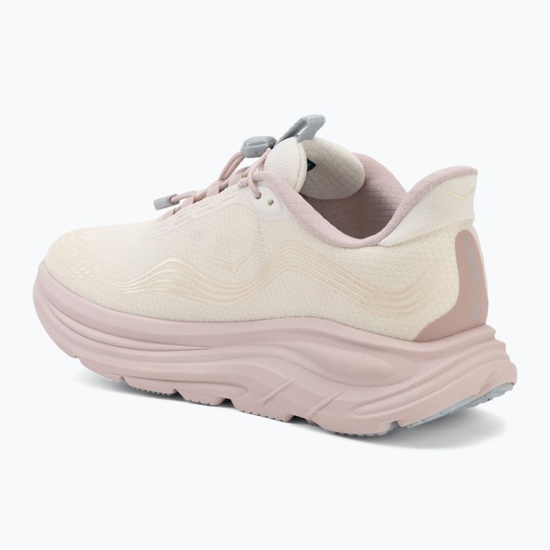 Moteriški bėgimo batai HOKA Clifton 11 GTX GLM alabaster/pink opal 3