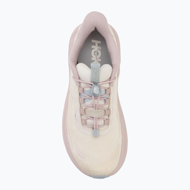 Moteriški bėgimo batai HOKA Clifton 11 GTX GLM alabaster/pink opal 5
