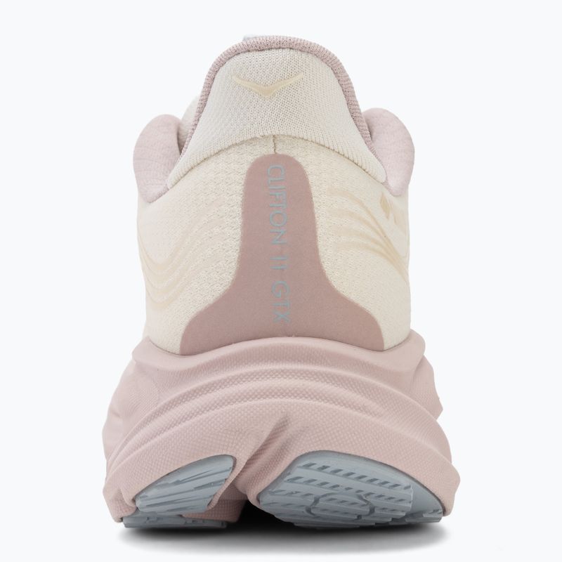 Moteriški bėgimo batai HOKA Clifton 11 GTX GLM alabaster/pink opal 6