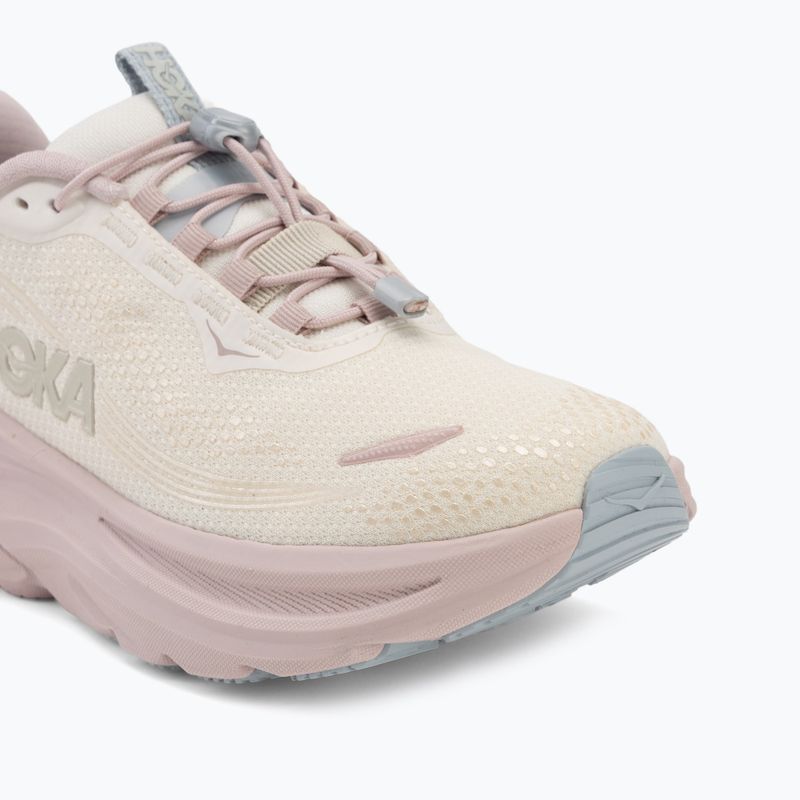 Moteriški bėgimo batai HOKA Clifton 11 GTX GLM alabaster/pink opal 7
