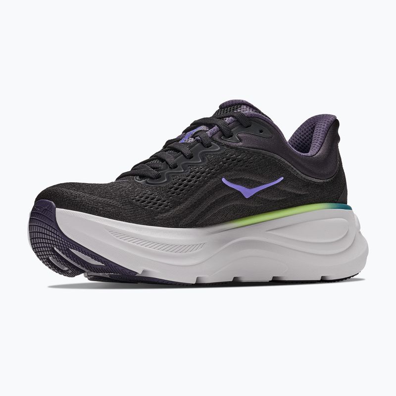 Moteriški bėgimo batai HOKA Bondi 9 black/neon dragonfruit 2