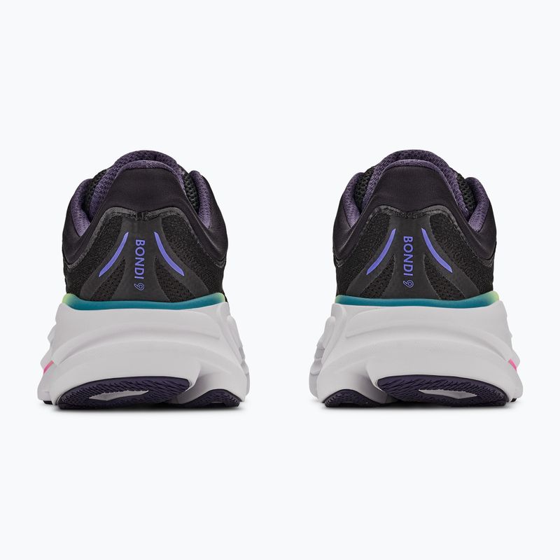 Moteriški bėgimo batai HOKA Bondi 9 black/neon dragonfruit 4