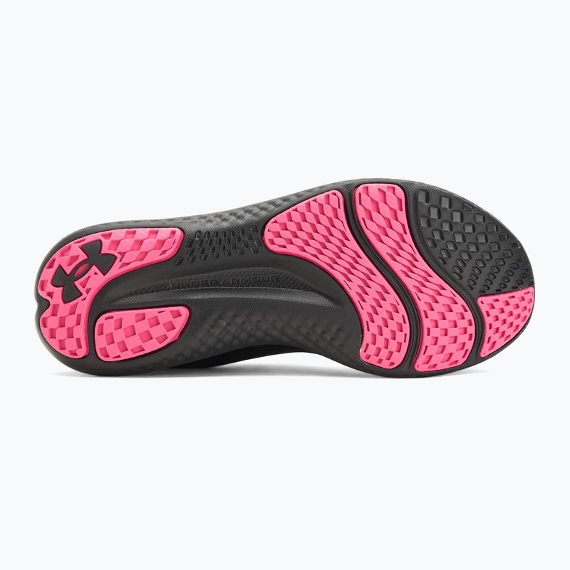 Moteriški bėgimo batai Under Armour Charged Speed Swift black/black/super pink 4