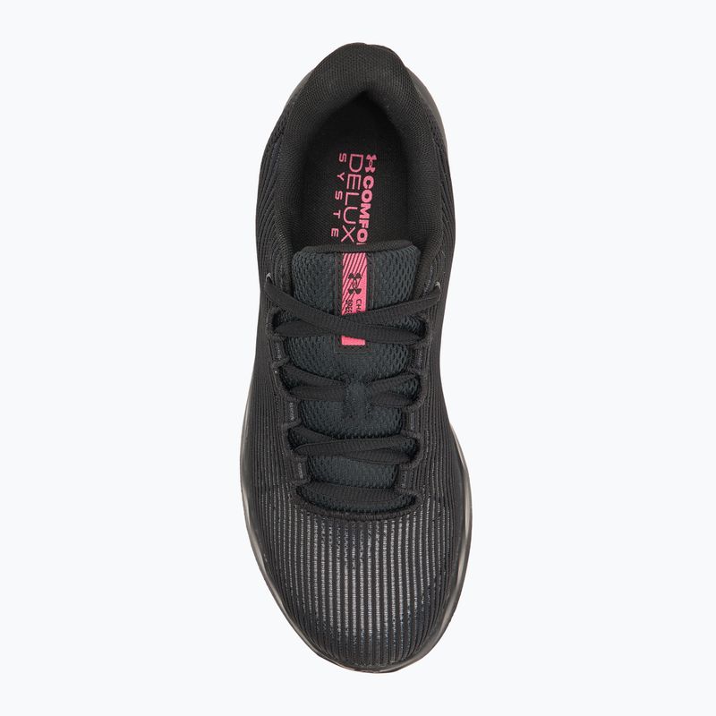 Moteriški bėgimo batai Under Armour Charged Speed Swift black/black/super pink 5