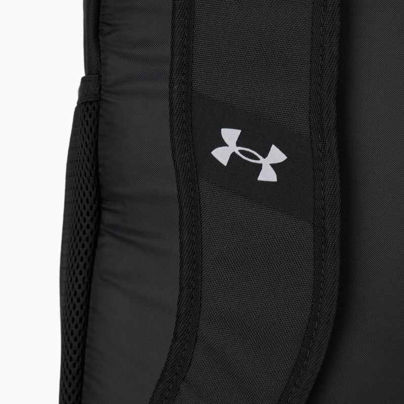 Kuprinė Under Armour Hustle Sport 6.0 26 l black/black/metallic silver 6