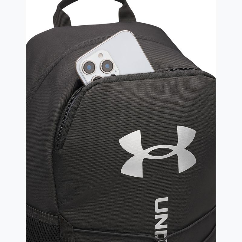 Kuprinė Under Armour Hustle Sport 6.0 26 l black/black/metallic silver 10