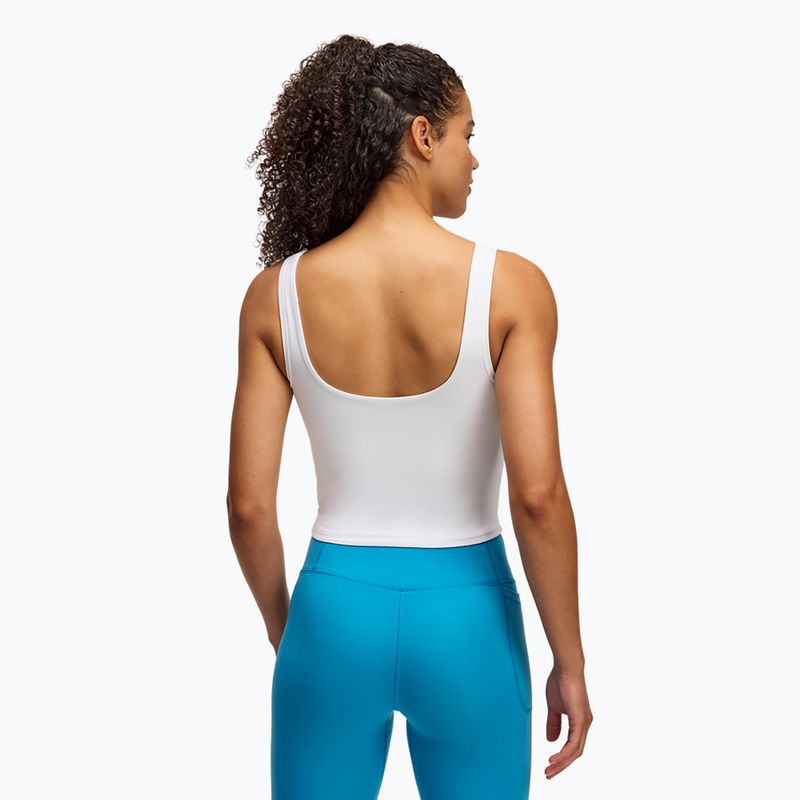 Moteriški žygio marškinėliai Under Armour Motion Tank white/black 2