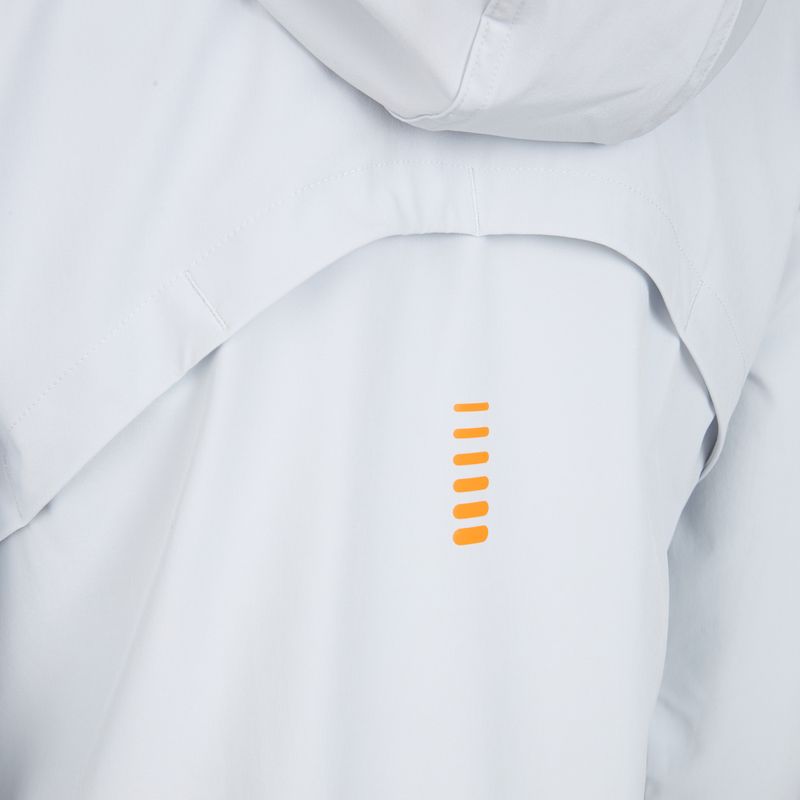 Moteriška bėgimo striukė Under Armour Outrun The Storm halo gray/squad orange 5