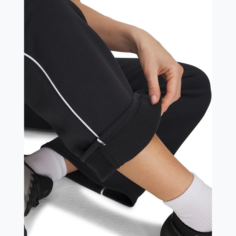 Moteriškos kelnės Under Armour Rival Fleece Piped black/white 4