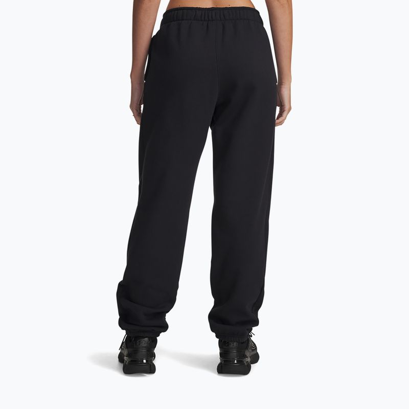 Moteriškos sportinės kelnės Under Armour Icon Vida Fleece Jogger black/black 3