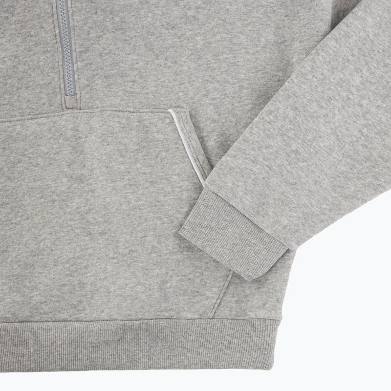 Moteriškas džemperis Under Armour Rival Fleece Piped HZ Hoodie mod gray light heather/white 5