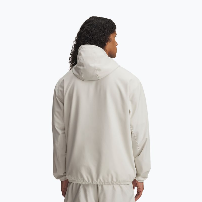 Vyriškas džemperis su gobtuvu Under Armour Unstoppable Woven Hoodie summit white/white 3