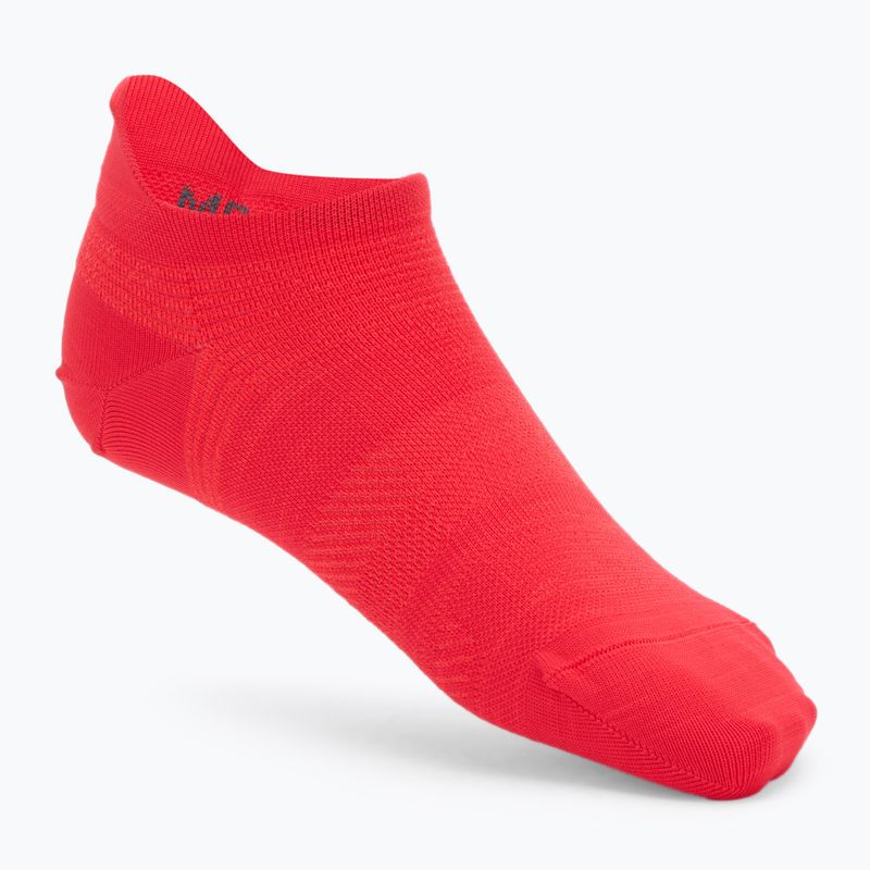 Vyriškos kojinės Under Armour Dry Run Lite No Show 3 poros stone/racer red/reflective 3