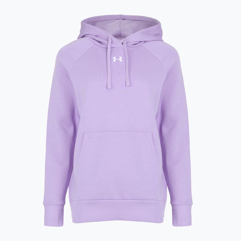 Moteriškas džemperis Under Armour Rival Fleece Hoodie transparent/white 4