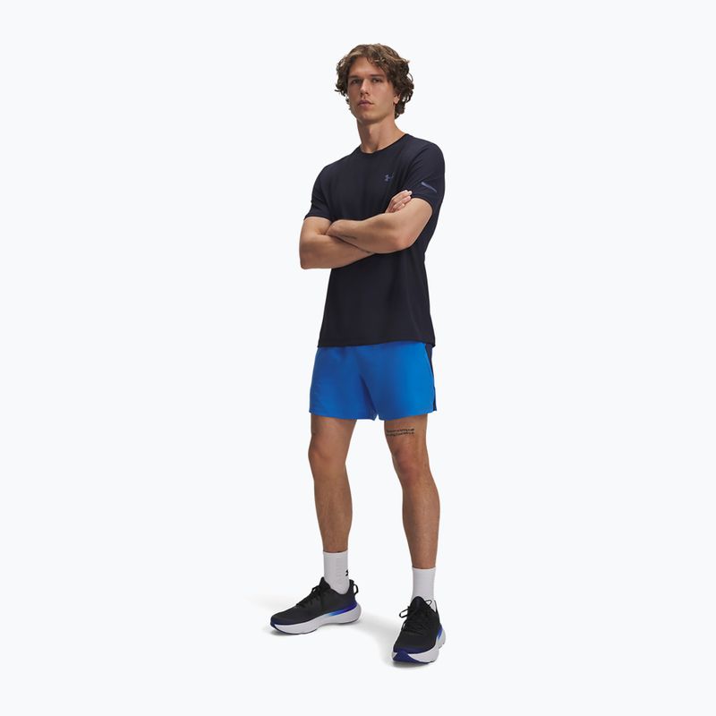 Vyriški bėgimo šortai Under Armour Launch 5" blue atlantis/washed navy/reflective 2