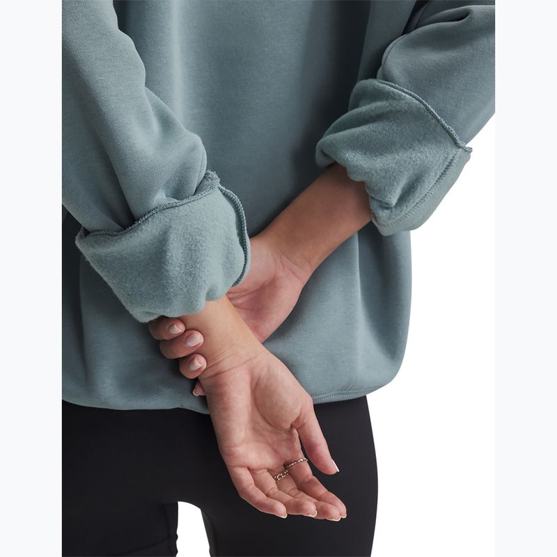 Moteriškas džemperis Under Armour Rival Fleece Varsity Crew serpentine/white 3
