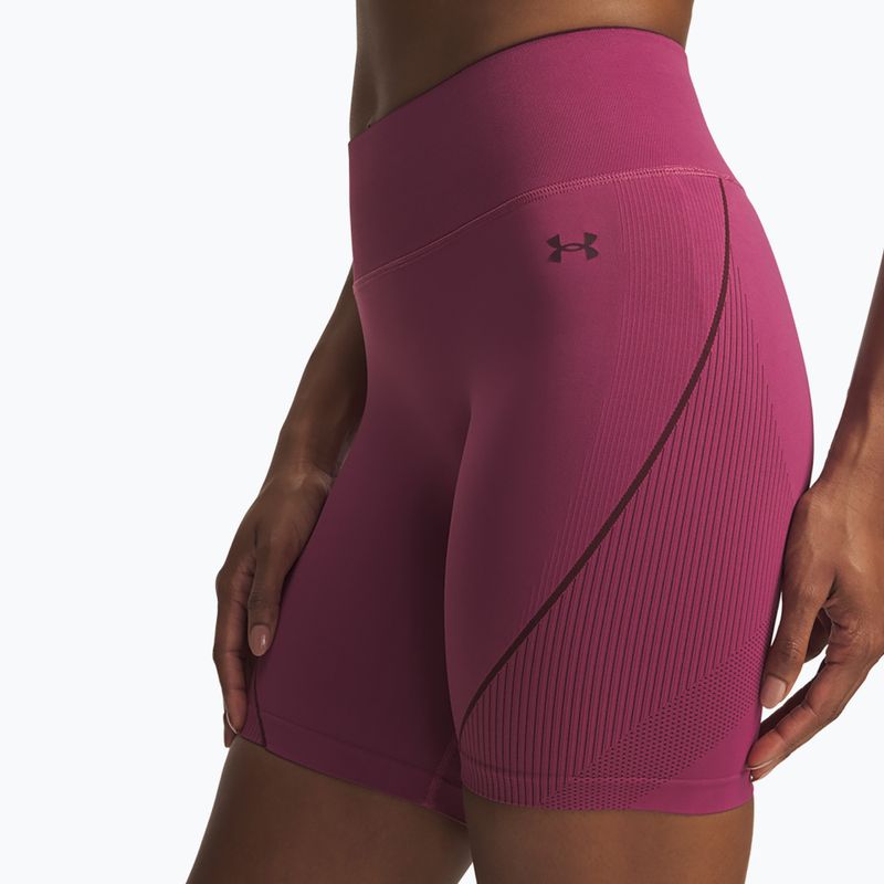 Moteriški šortai Under Armour Vanish Seamless fuchsia dusk/dark maroon/dark maroon 4