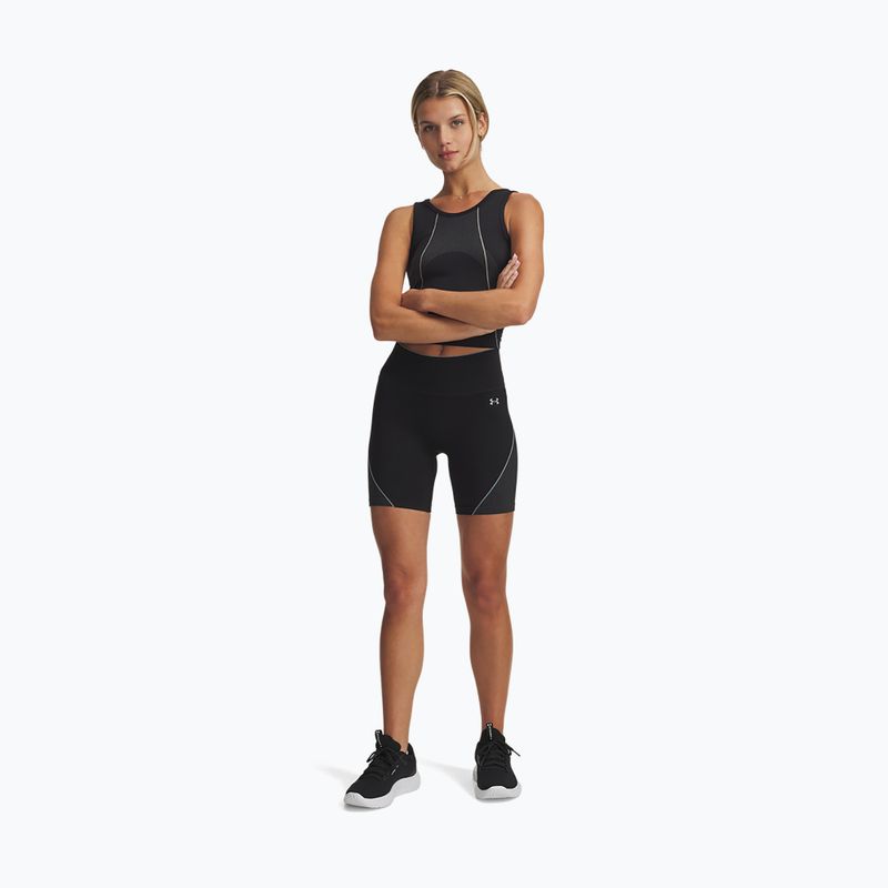 Moteriški šortai Under Armour Vanish Seamless black/steel/steel 2
