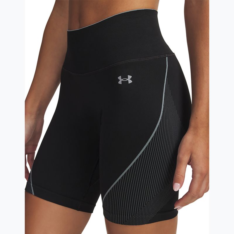 Moteriški šortai Under Armour Vanish Seamless black/steel/steel 4