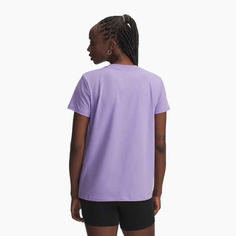 Moteriški marškinėliai Under Armour Rival Core transparent/white 2