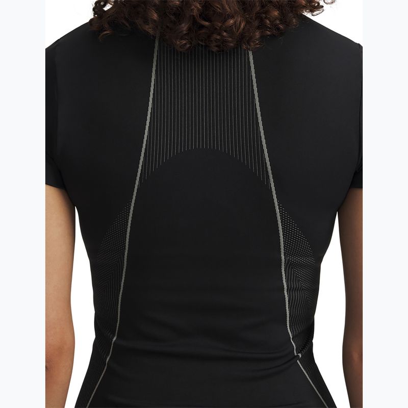 Moteriški treniruočių marškinėliai Under Armour Vanish Seamless black/steel/steel 3