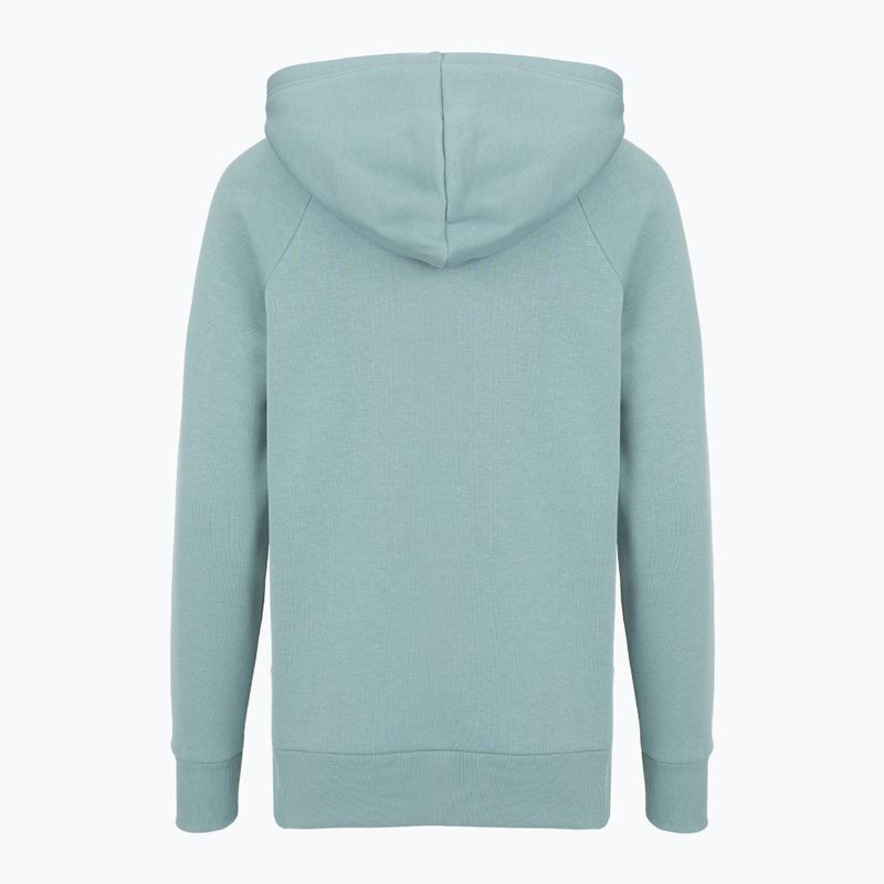 Moteriškas džemperis Under Armour Rival Fleece Big Logo Hoody serpentine/white 5