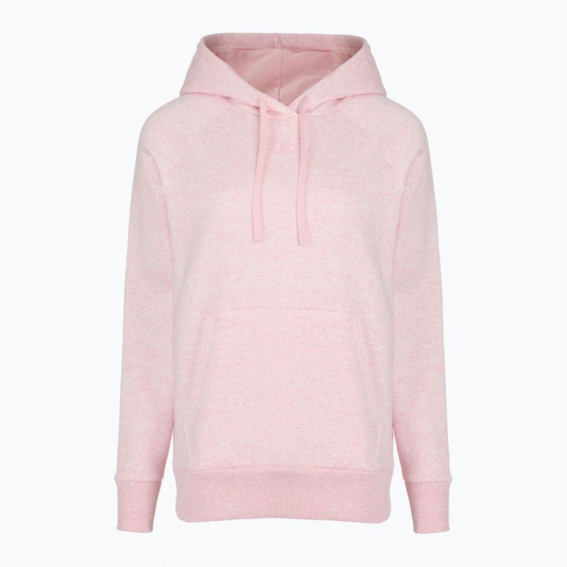 Moteriškas džemperis Under Armour Rival Fleece Hoodie prime pink light heather/prime pink 4